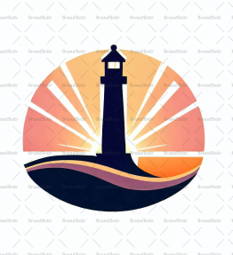 Leuchtturm bei Sonnenuntergang